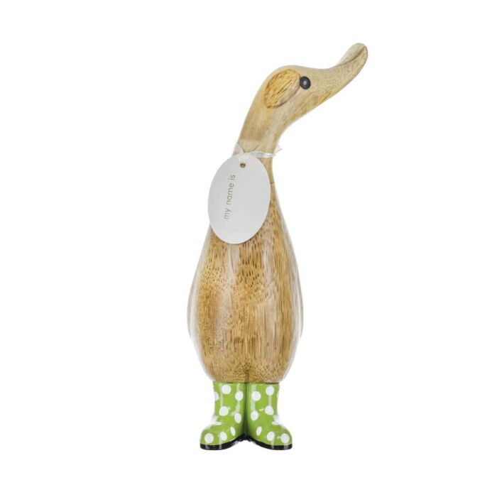 DCUK Spotty Boots Duckling - Green
